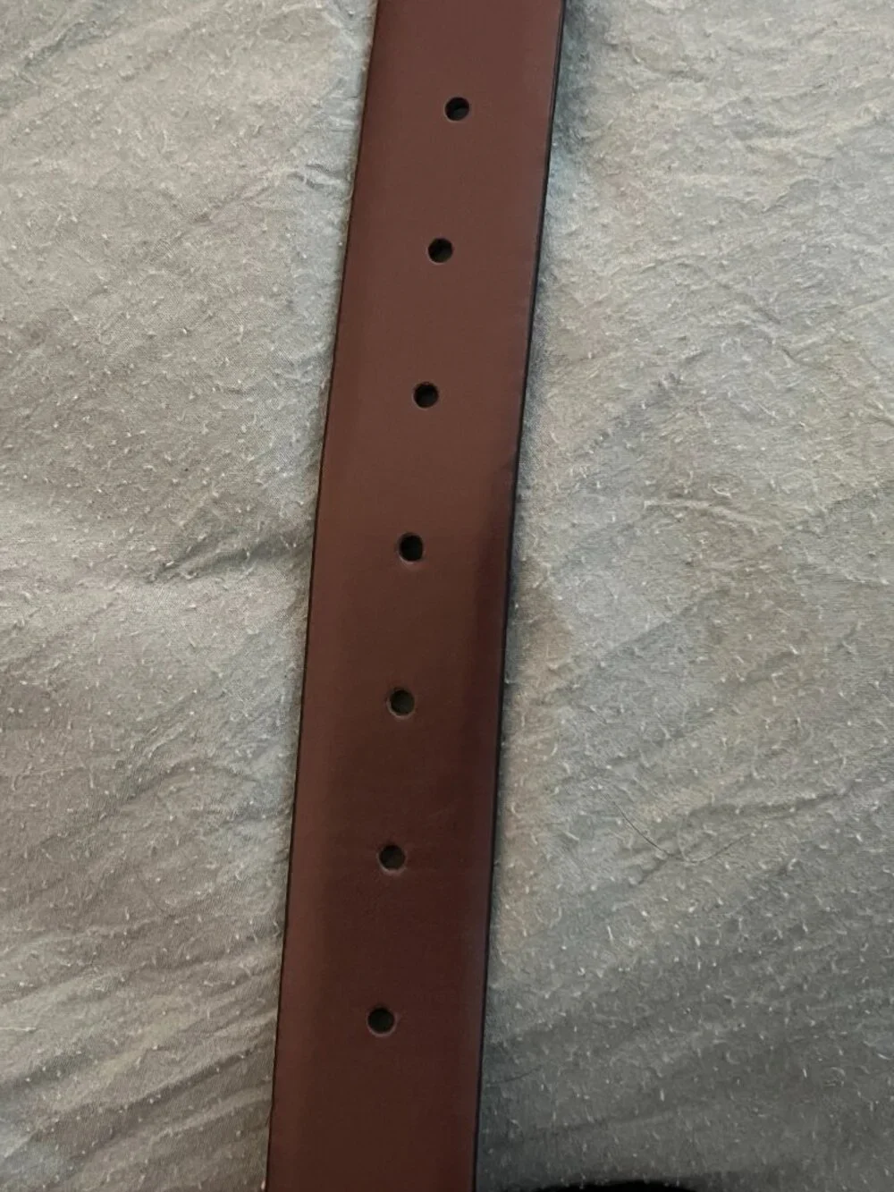 Steve Madden Reversible Belt Black Brown Gunmetal Buckle Men's Size 34/36 Casual